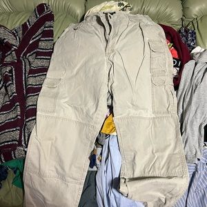 511 Khaki cargo pants.